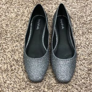 Long Tall Sally sparkle flats - size 12